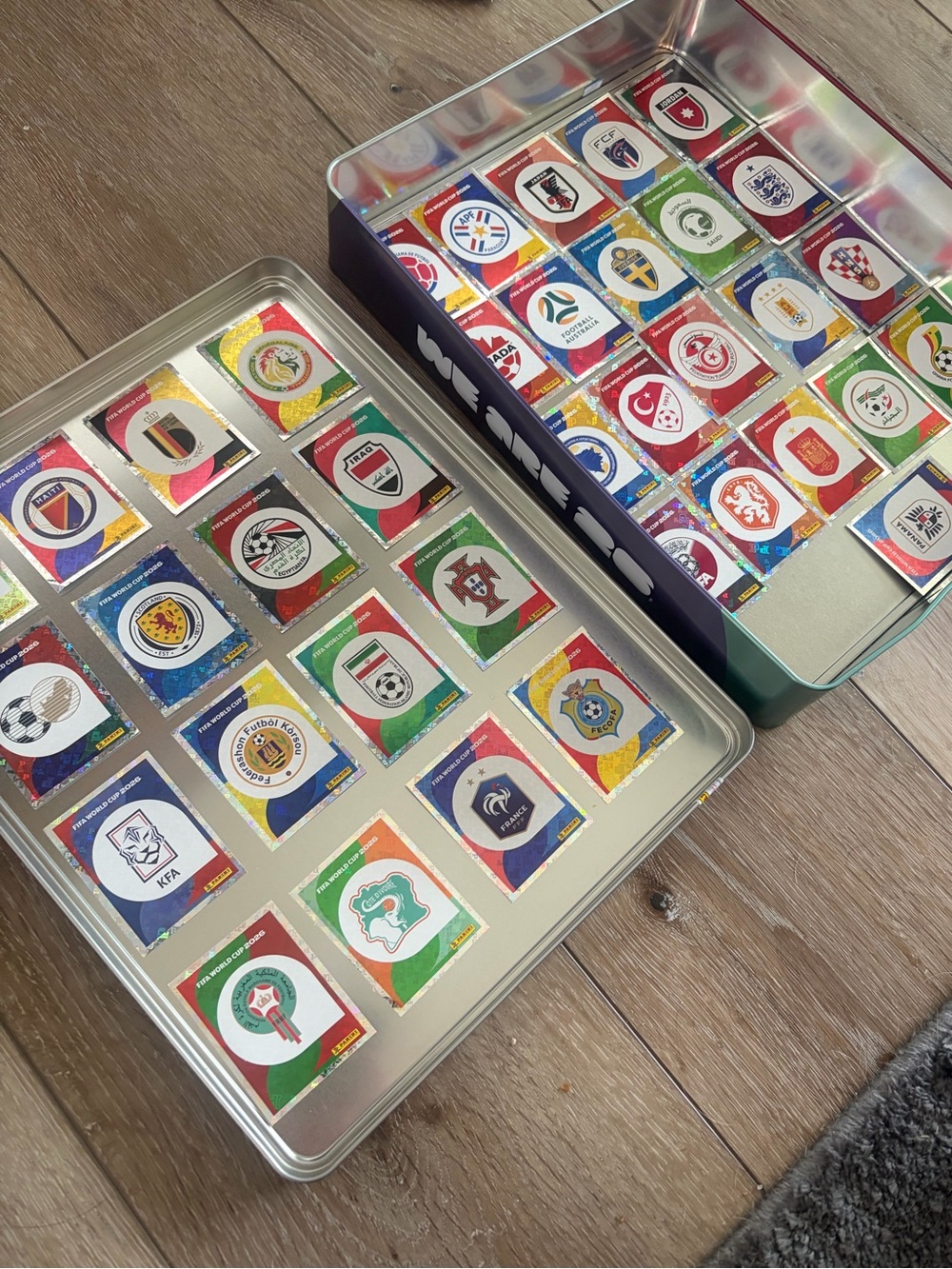FIFA World Cup Panini Team Badges / Stickers